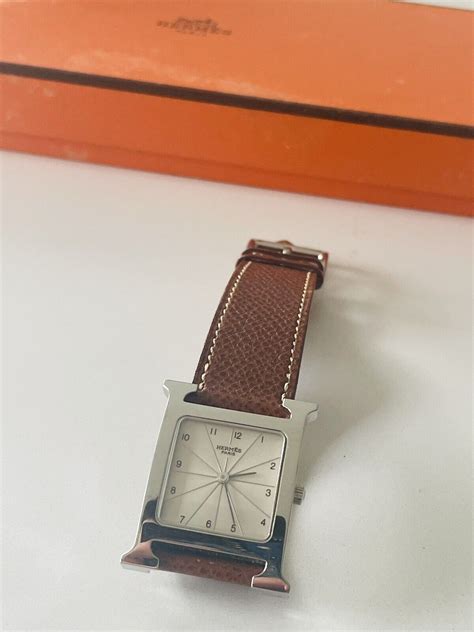 hermes h watch 26mm|Hermes unisex 2101079 watch.